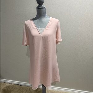 BCBGeneration Blush Pink Dress